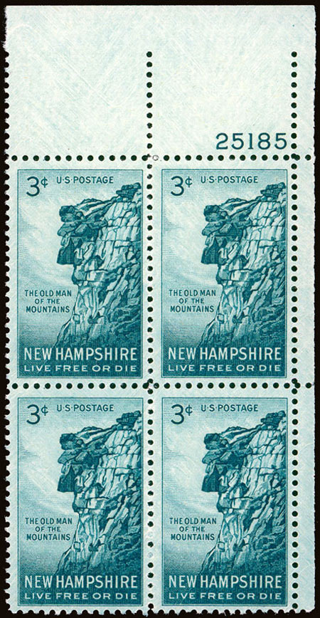 1955-1956 Plate Blocks
