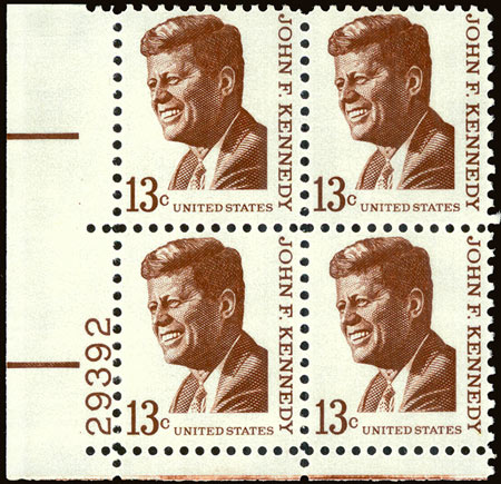 1960s Definitive Plate Blocks