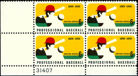 1969 Plate Blocks