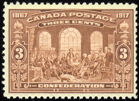 1917 Confederation 50th #135