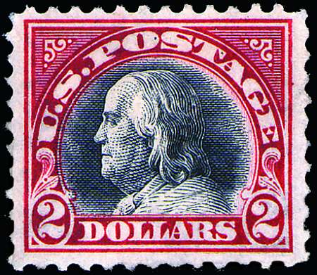 1920 $2 Franklin  #547