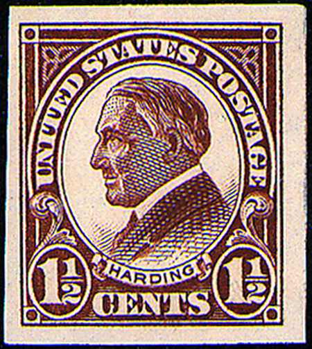 1923-1925 Imperforates  #575-577