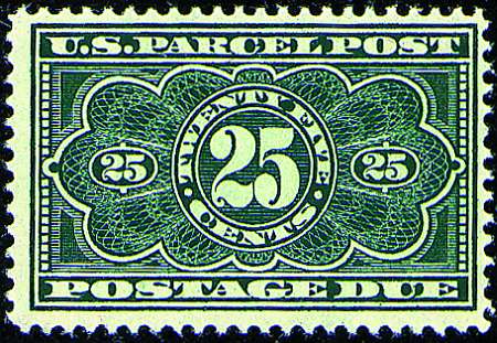 1912 Parcel Post Postage Due  #JQ1-JQ5