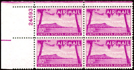 Airmail Plate Blocks