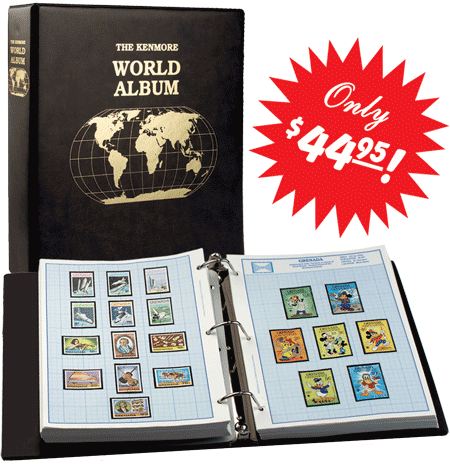 Kenmore World Stamp Album