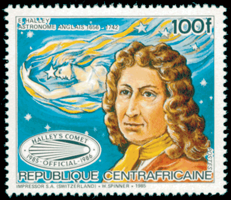 86枚外国切手　Halley'sComet 1985-1986ハレー彗星　未使用 Halley's Comet Returns - 1985 Mint Set of 6 & Sheet