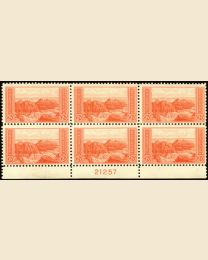 #741 - 2¢ Grand Canyon: Plate Block