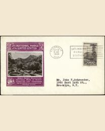 #749 - 10¢ Great Smoky Mtns. FDC