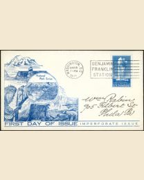 #760 - 5¢ Yellowstone FDC