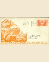 #764 - 9¢ Glacier FDC