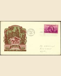 #927 - 3¢ Florida  FDC
