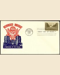 #934 - 3¢ Army FDC
