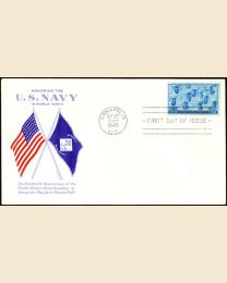 #935 - 3¢ Navy FDC