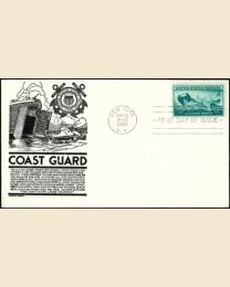 #936 - 3¢ Coast Guard FDC