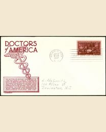 #949 - 3¢ Doctors FDC