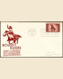 #973 - 3¢ Rough Riders FDC