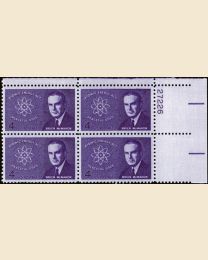 #1200 - 4¢ Senator Brien McMahon Plate Block