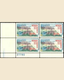 #1248 - 5¢ Nevada Statehood Plate Block