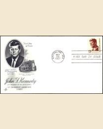 #1287 - 13¢ John F. Kennedy: FDC