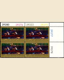 #1335- 5¢ Thomas Eakins Plate Block