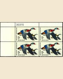 #1362- 6¢ Waterfowl Conservation Plate Block