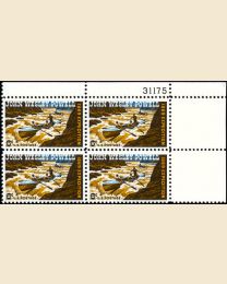 #1374- 6¢ Major John W. Powell Plate Block