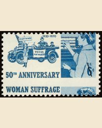 6¢ Woman Suffrage Error