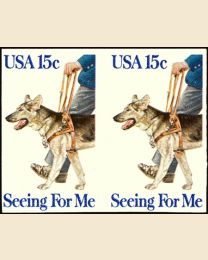 US #1787a 15¢ Guide Dog