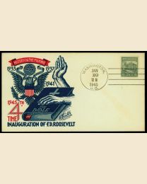 1945 Franklin D. Roosevelt Inaugural Cover