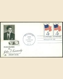 1961 John F. Kennedy Inaugural Cover
