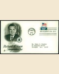 1973 Richard M. Nixon Inaugural Cover