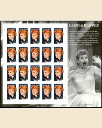 #3523S- 34¢ Lucille Ball: Mint