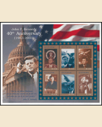 JFK 40th Ann Sheet/6