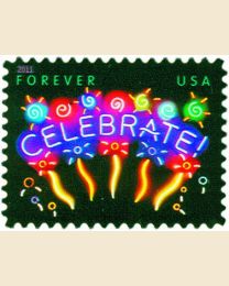 #4502 - (44¢) Neon Celebrate