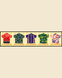 #4592S- 32¢ Aloha Shirts sheet