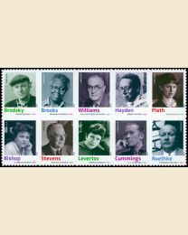 #4654S- (45¢) 20th Century Poets