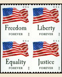 #4673S- (45¢) Four Flags booklet