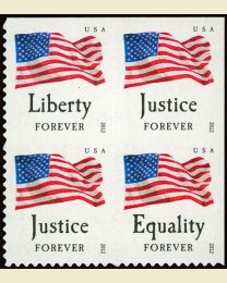 #4706S- (45¢) Four Flags ATM booklet
