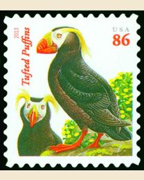 #4737 - 86¢ Tufted Puffins