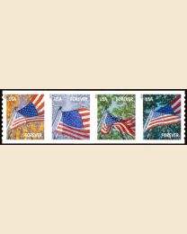 #4770S- (46¢) Flag in Four Seasons coil