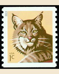#4802 - 1¢ Bobcat