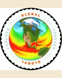 #4893 - ($1.15) Map of Sea Surface Temperatures