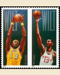 #4950S- (49¢) Wilt Chamberlain