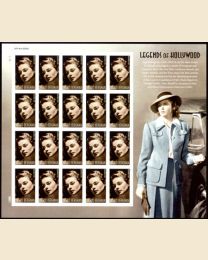 #5012S- (49¢) Ingrid Bergman: Mint