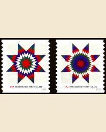 #5098S- (25¢) Star Quilts