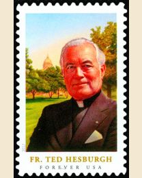 #5241 - (49¢) Father Ted Hesburgh