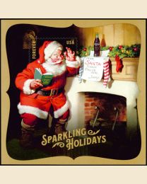 #5336 - Sparkling Holidays Santa