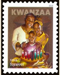 #5337 - (50¢) Kwanzaa