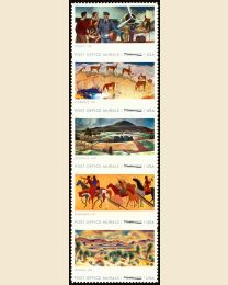 #5372S- (55¢) Post Office Murals