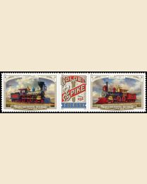 #5378S- (55¢) Transcontinental Railroad